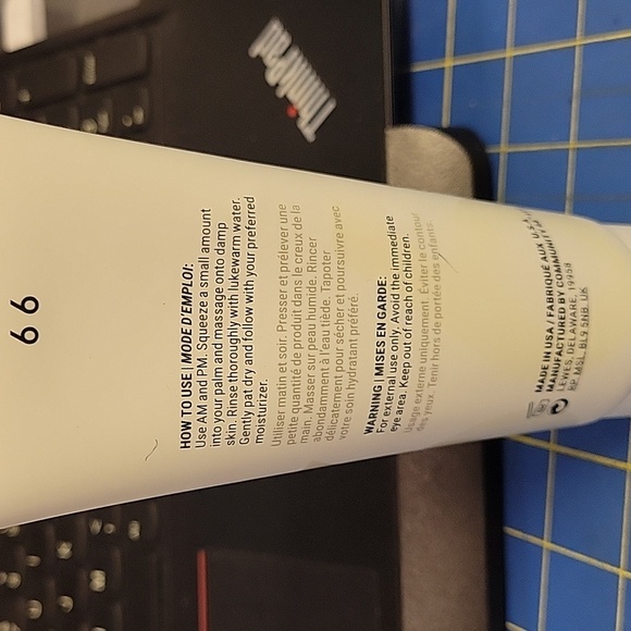 Community Sixty-Six Detoxifying Gel Cleanser 150ml New Sealed Tube - Picture 3 of 3